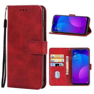Leather Phone Case For OPPO F11(Red)