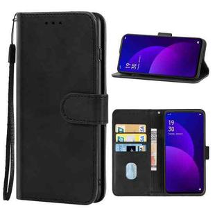 Leather Phone Case For OPPO F11 Pro(Black)