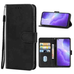 Leather Phone Case For OPPO Find X3 Lite(Black)