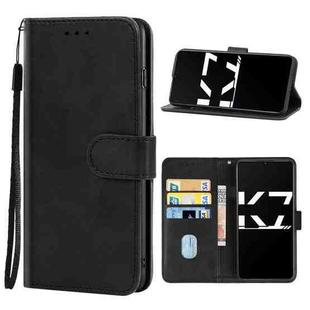 Leather Phone Case For OPPO K7 5G(Black)