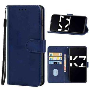 Leather Phone Case For OPPO K7 5G(Blue)