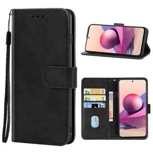 Leather Phone Case For Xiaomi Mi 10S(Black)