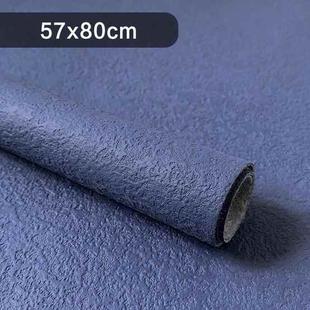 57 x 80cm 3D Diatommud Texture Photography Background Cloth Studio Shooting Props(Dark Blue)