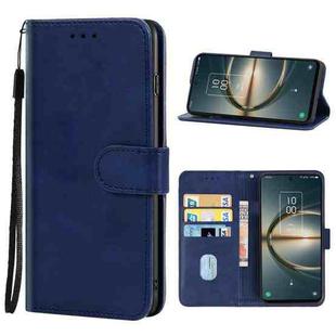 For TCL 30 V 5G T781S Leather Phone Case(Blue)