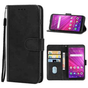 For Alcatel Axel (5004R) / Lumos (DALN5023) Leather Phone Case(Black)