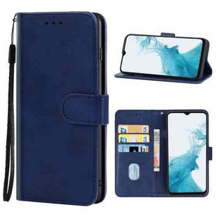 For Samsung Galaxy A23 4G Leather Phone Case(Blue)