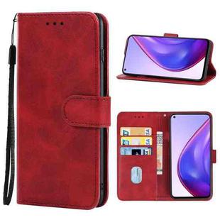 For Xiaomi Mi 10T Pro/Mi 10T 5G/Redmi K30s/K30s Ultra Leather Phone Case(Red)