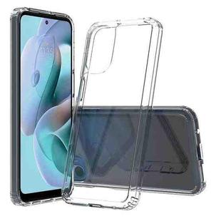 For Motorola Moto G41 5G Shockproof Scratchproof TPU + Acrylic Phone Case(Transparent)