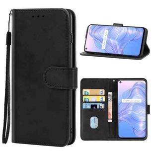 Leather Phone Case For OPPO Realme V5 5G(Black)