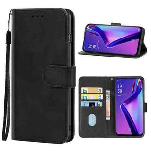 Leather Phone Case For OPPO K3(Black)