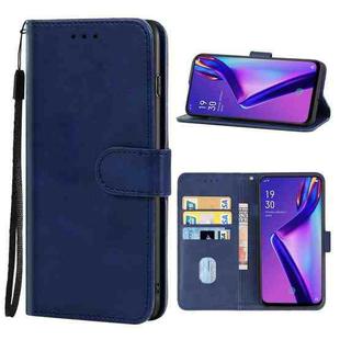 Leather Phone Case For OPPO K3(Blue)