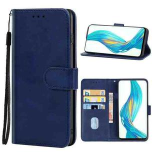 Leather Phone Case For OPPO Realme X(Blue)