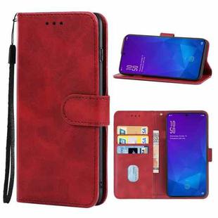 Leather Phone Case For OPPO R19(Red)