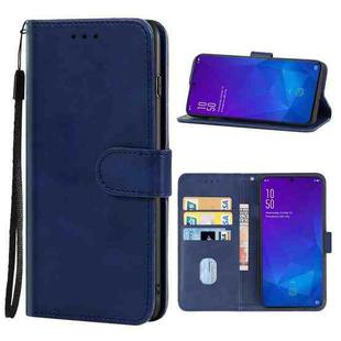Leather Phone Case For OPPO R19(Blue)