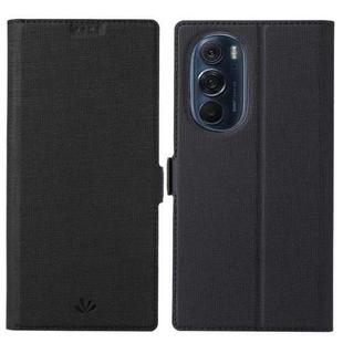For Motorola Moto Edge X30 ViLi K Series Magnetic Buckle Leather Phone Case(Black)