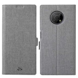 For Nokia G300 ViLi K Series Magnetic Buckle Leather Phone Case(Grey)