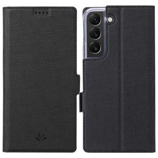 For Samsung Galaxy S22 5G ViLi K Series Magnetic Buckle Leather Phone Case(Black)