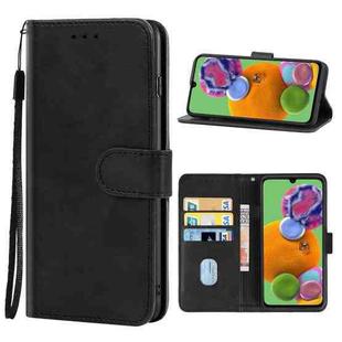 Leather Phone Case For Samsung Galaxy A90(Black)