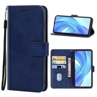Leather Phone Case For Xiaomi Mi 11(Blue)
