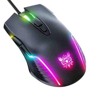 ONIKUMA CW905 RGB Lighting Wired Mouse(Black)