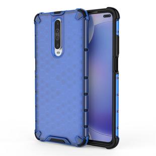 For Xiaomi Redmi K30 Shockproof Honeycomb PC + TPU Protective Case(Blue)