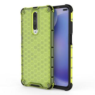For Xiaomi Redmi K30 Shockproof Honeycomb PC + TPU Protective Case(Green)