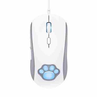 ONIKUMA CW918 RGB Lighting Wired Mouse(White)