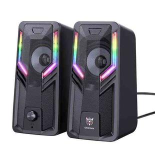 ONIKUMA G6 RGB Lighting Computer Speaker(Black)