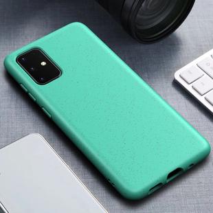 For Galaxy S20+ Matted Texture Wheat Straw Protective Case(Green)