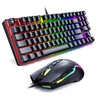 ONIKUMA G26+CW905 RGB Lighting Wired Keyboard Mouse Set(Black)