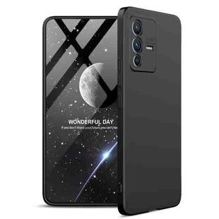 For vivo V23 5G GKK Three Stage Splicing PC Phone Case(Black)