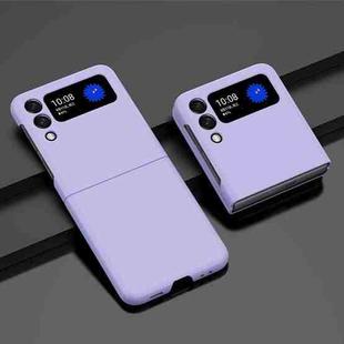 For Samsung Galaxy Z Flip3 5G Oil-sprayed PC Phone Case(Purple)