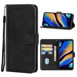 Leather Phone Case For Wiko View 3 Lite(Black)