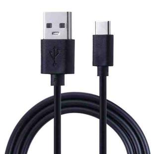 USB to USB-C / Type-C Copper Core Charging Cable, Cable Length:1m(Black)