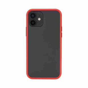 Skin Feel PC + TPU Phone Case For iPhone 13 mini(Red)