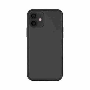 Skin Feel PC + TPU Phone Case For iPhone 12 Pro(Black)