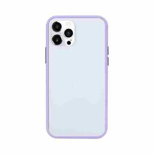 Skin Feel PC + TPU Phone Case For iPhone 12(Purple)