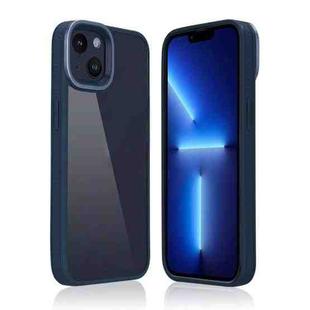 Shield Acrylic Phone Case For iPhone 12 Pro(Dark Blue)