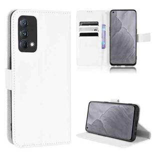 For OPPO Realme GT Master / Realme Q3 Pro Diamond Texture Leather Phone Case(White)