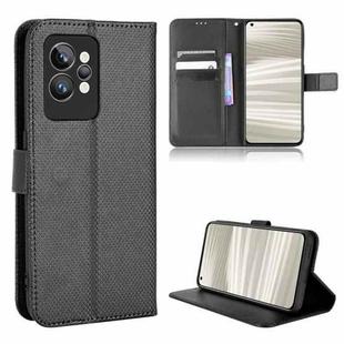 For OPPO Realme GT2 Pro Diamond Texture Leather Phone Case(Black)