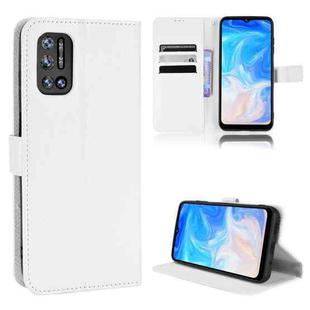 For DOOGEE N40 Pro Diamond Texture Leather Phone Case(White)