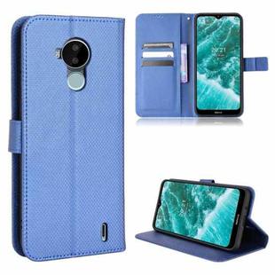 For Nokia C30 Diamond Texture Leather Phone Case(Blue)