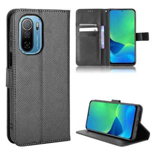 For Ulefone Note 13P Diamond Texture Leather Phone Case(Black)