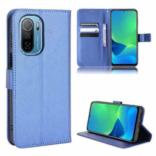 For Ulefone Note 13P Diamond Texture Leather Phone Case(Blue)