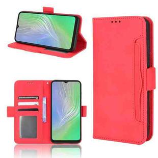 For Blackview A55 Skin Feel Calf Pattern Leather Phone Case(Red)