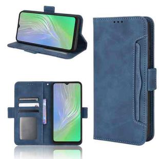 For Blackview A55 Skin Feel Calf Pattern Leather Phone Case(Blue)