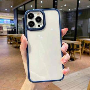 PC + TPU Shockproof Protective Phone Case For iPhone 12(Dark Blue)