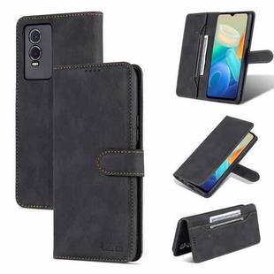 For vivo Y76s 5G / Y74s AZNS Dream II Skin Feel Horizontal Flip Leather Case(Black)