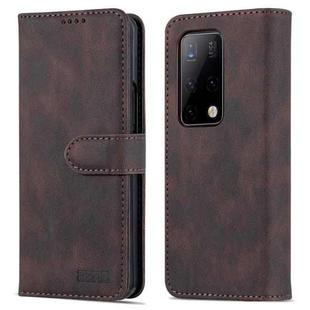 For Huawei Mate X2 / X2 China AZNS Dream II Skin Feel Horizontal Flip Leather Case(Coffee)