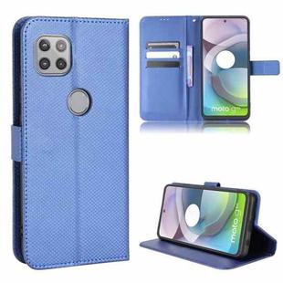 For Motorola Moto G 5G Diamond Texture Leather Phone Case(Blue)